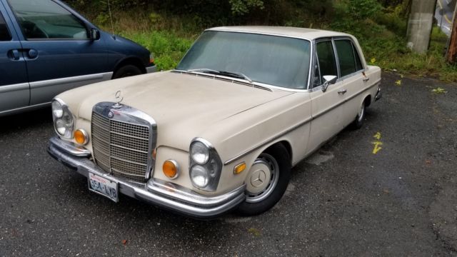 1971 Mercedes-Benz 300-Series 300SEL 3.5 W109 Matching Numbers Car