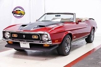 1971 Ford Mustang Convertible 351 Cleveland 4-barrel Power Steering/Brakes