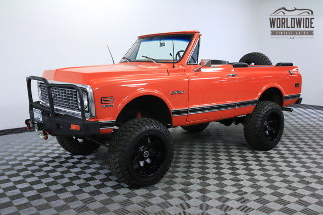 1971 Chevrolet Blazer RESTORED CST AC FUEL INJECTED SHOW OR GO
