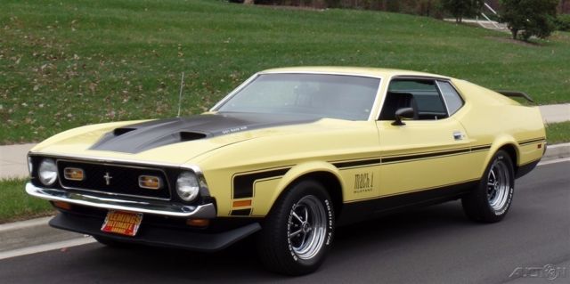1971 Ford Mustang Real Deal Mach1