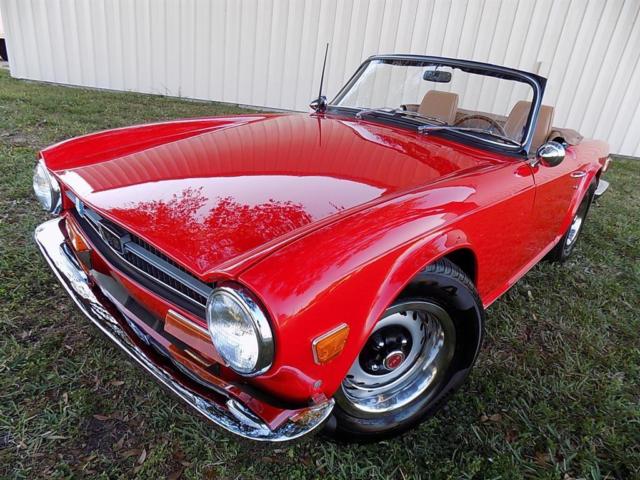 1971 Triumph TR-6 ONLY 3K Miles Since Ground-Up!! BEAUTIFUL!!