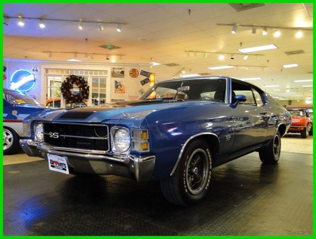 1971 Chevrolet Chevelle True SS with Buildsheet