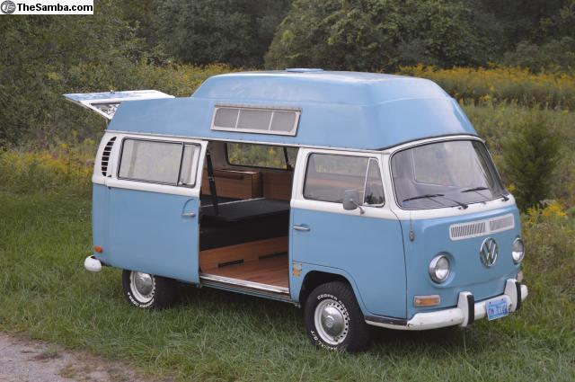 1971 VW Bus Camper! California High Top 
