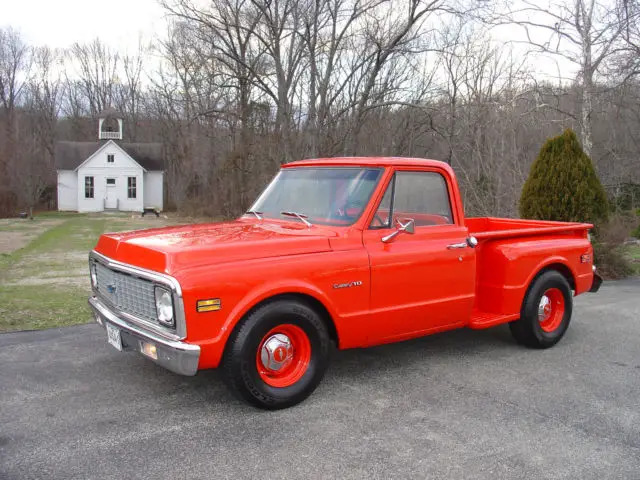 1972 Chevrolet C 10 Stepside Bigblock Woverdrive For Sale Photos Technical Specifications