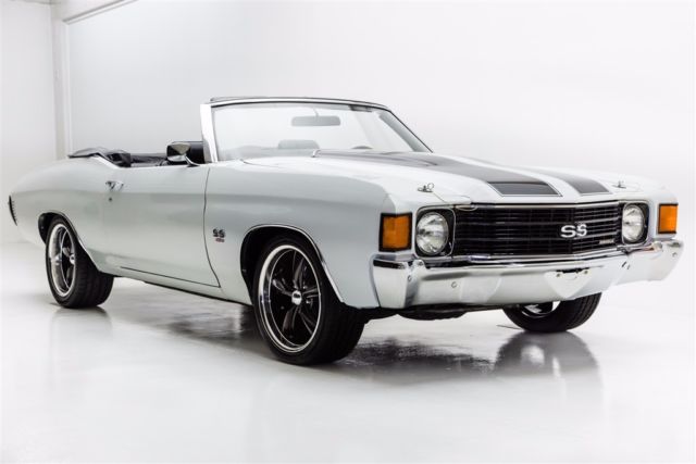 1972 Chevrolet Chevelle Convertible 454 SS Options