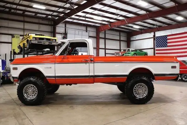 1972 Chevrolet K Miles Hugger Orange Pickup Truck 350 V8 Automatic For Sale Photos Technical Specifications Description