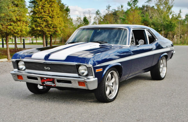 1972 Chevrolet Nova SS Tribute that is in restored condtion .
