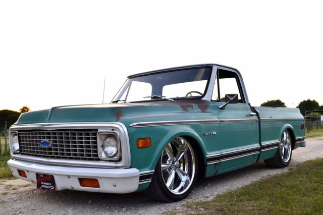 1972 Chevy C10 Custom Short Bed Air Ride 1 Owner 27k Miles Hot Rod Truck For Sale Photos