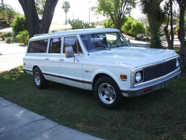 1972 Chevrolet Suburban DELUXE