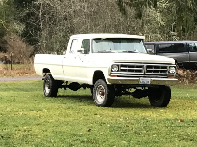 1972 Ford F-250 crewcab 4x4 for sale: photos, technical specifications