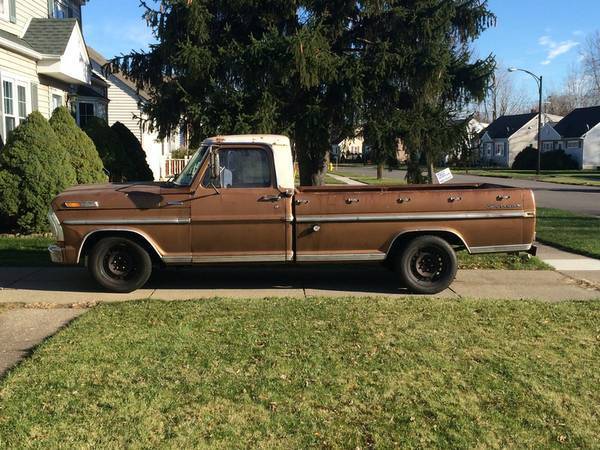 1972 Ford F-100 Camper Special