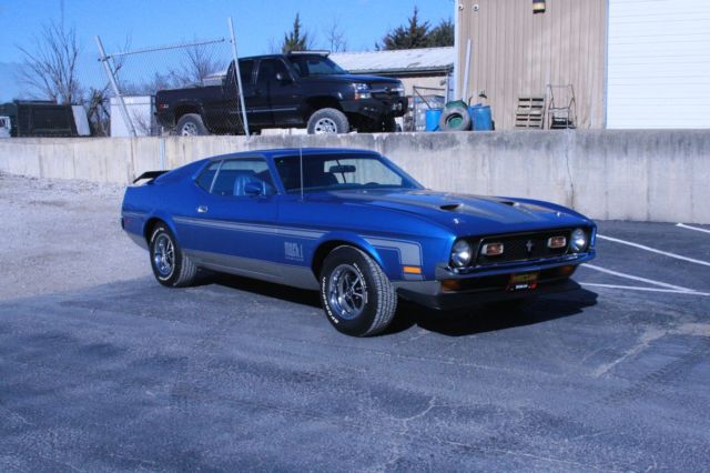 1972 Ford Mustang Silver
