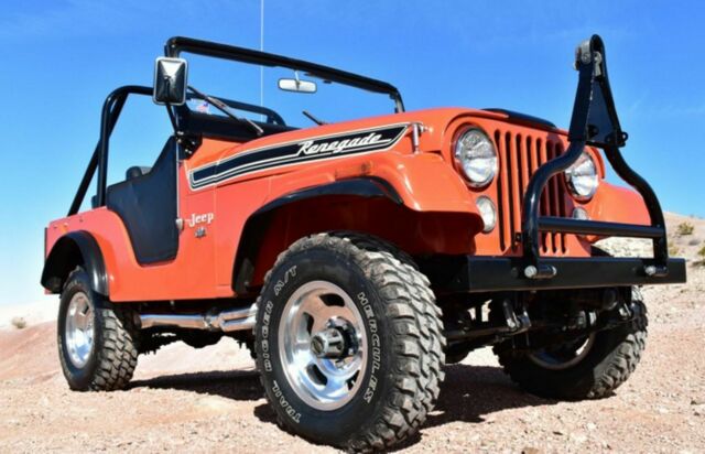 1972 Jeep CJ Stunning Rock Solid Original Red Dirt Road Arizona