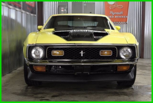 1972 Ford Mustang 1972 Mustang Mach 1, Decor Interior, 351C, Auto, Power Disc Brake