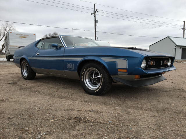 1972 Ford Mustang Mach 1  R-Code H.O.