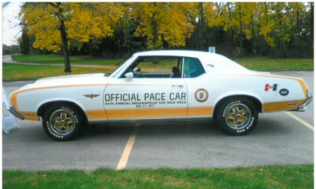 1972 Oldsmobile Cutlass Supreme W45 Pace Car