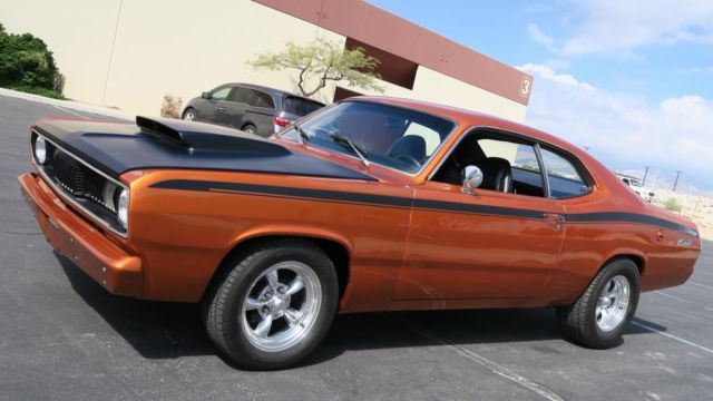 1972 Plymouth Duster 383! PROWLER ORANGE! 727 TRANS! RUST FREE!