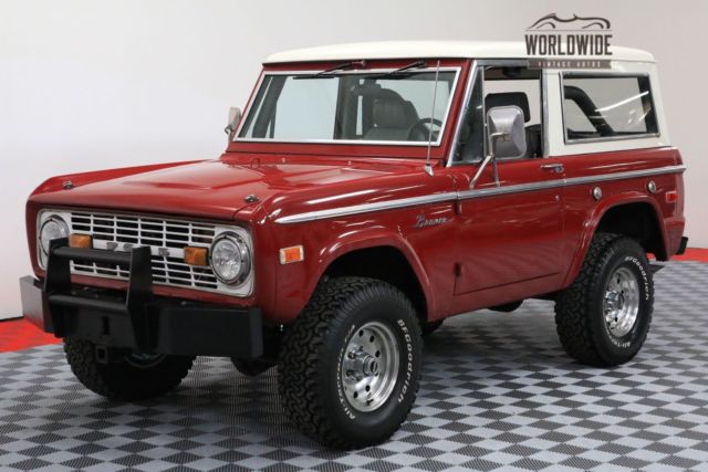 1972 Ford Bronco 4x4 HARD TOP 302 V8 4-SPEED. FRONT DISC!