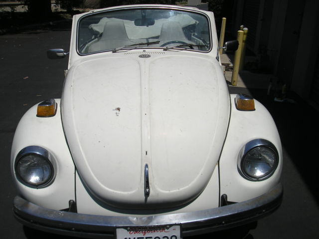 1972 Volkswagen Beetle - Classic white