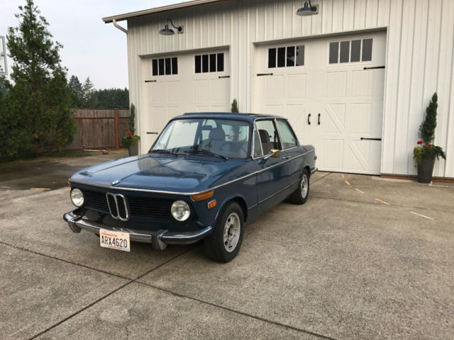 1973 BMW 2002 Roundie! Very solid car - ready for restoration or