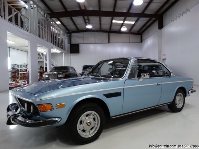 1973 BMW 3-Series 3.0CS COUPE, ONLY 36,838 ACTUAL MILES!