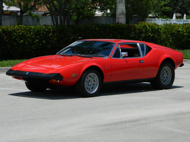 1973 De Tomaso Other 1973 NUMBERS MATCHING PANTERA