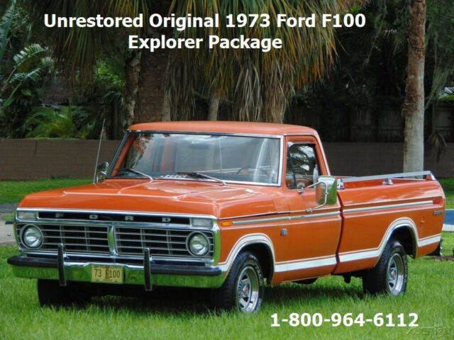 1973 Ford F-100 360 V8 CUSTOM STYLESIDE EXPLORER PICKUP MUST SEE TO TRULY BELIEV
