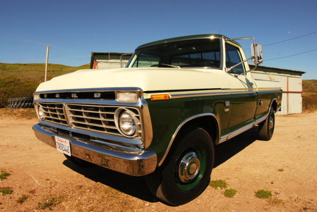 1973 Ford F-250 Camper special