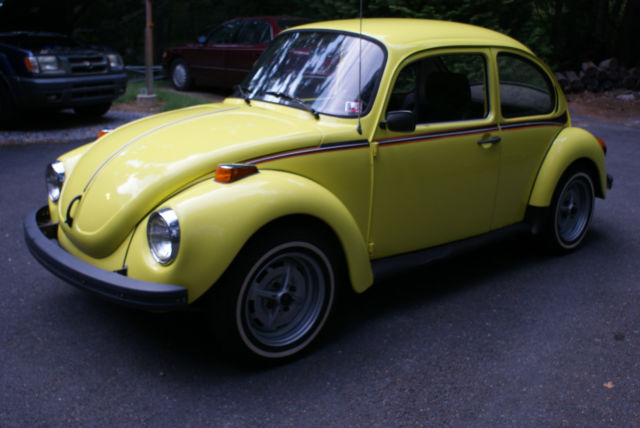 1973 Volkswagen Beetle - Classic Special Edition Super Beetle Yellow