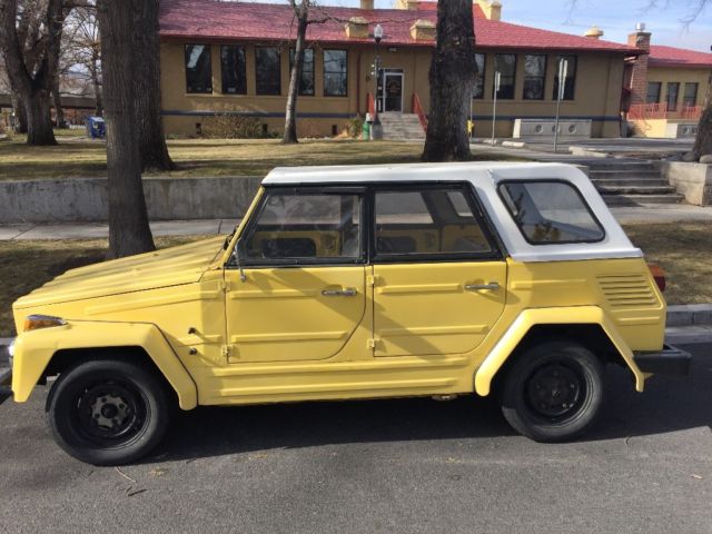1973 Volkswagen Thing yellow