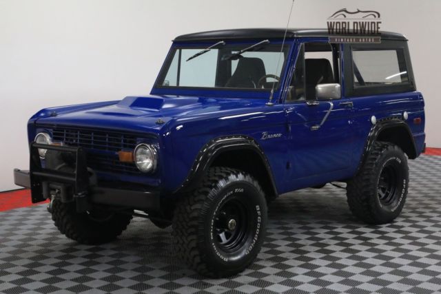 1974 Ford Bronco 4X4 FULL CONVERTIBLE LIFTED 302 V8 AUTOMATIC