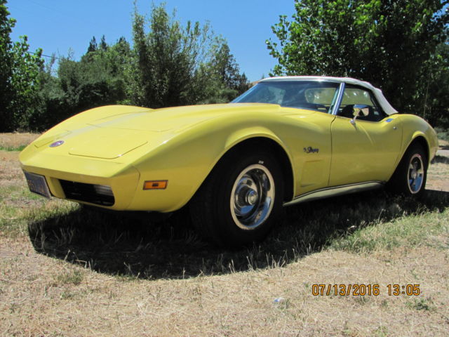 1974 Chevrolet Corvette HIGHLY OPTIONED L82 Low Production.