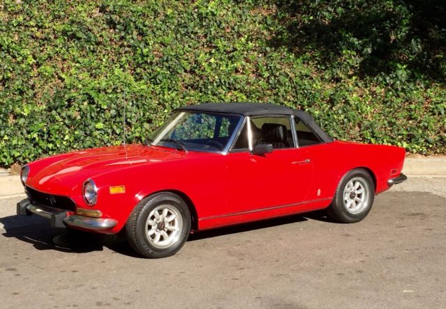 1974 FIAT 124 Spider for sale photos, technical