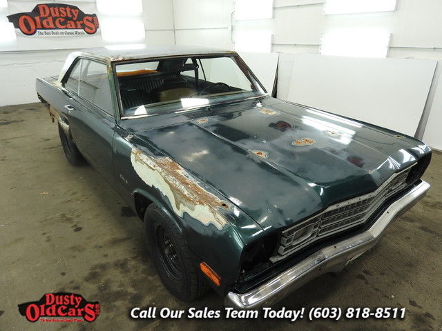 1974 Plymouth Scamp Project Car 318V8 3 spd auto
