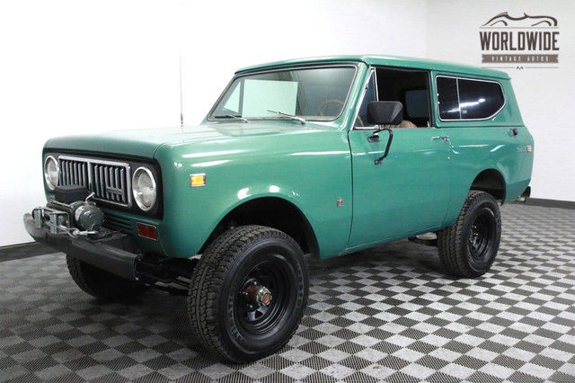 1974 International Harvester Scout Gorgeous! V8. PS. PB. Auto. Convertible!