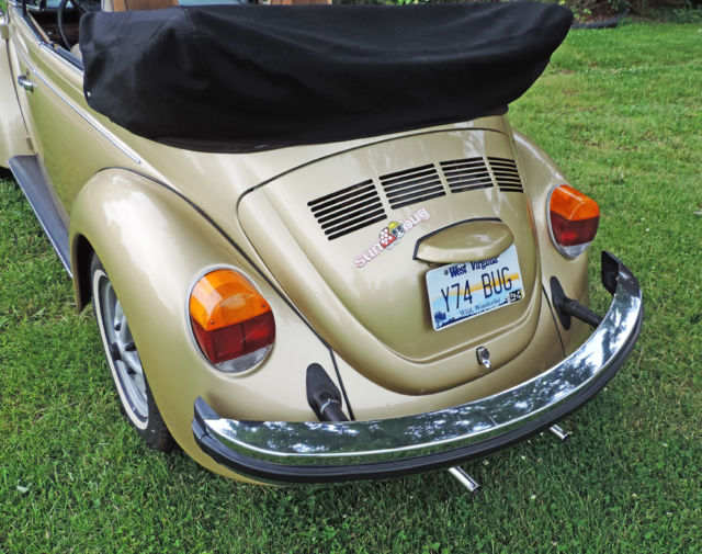 1974 Volkswagen Beetle - Classic Sunbug Convertible