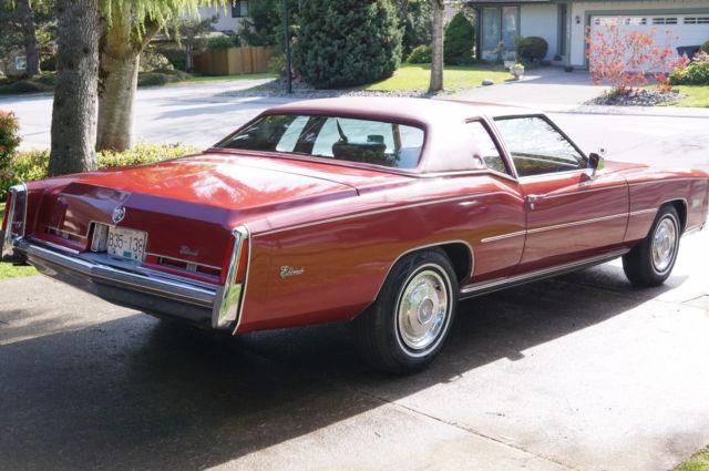 1975 Cadillac Eldorado 2 door coupe