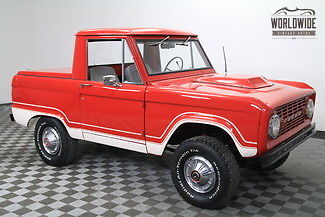 1975 Ford Bronco Auto. PS. Uncut. Frame off Restored.