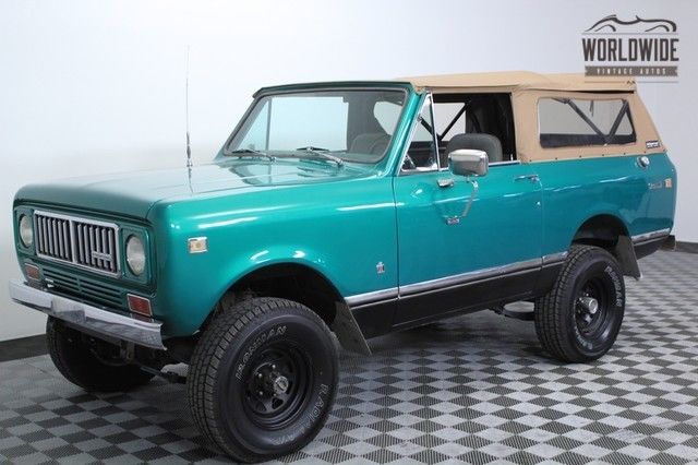 1975 International Harvester Scout Restored. Two Owner. AC! Rare.