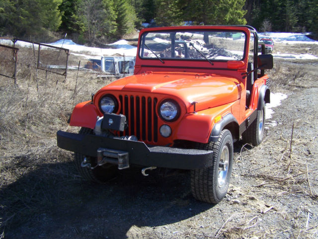 1975 Jeep CJ custom