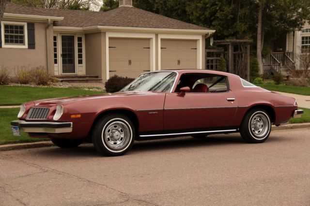 1976 Chevrolet Camaro Firethorn Red 36 For Sale Photos Technical Specifications Description