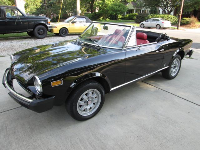 1976 Fiat 124 SPIDER DUAL WEBERS