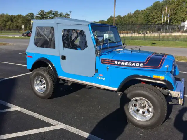 1976 Jeep Levis Edition Cj 7 Renegade For Sale Photos Technical