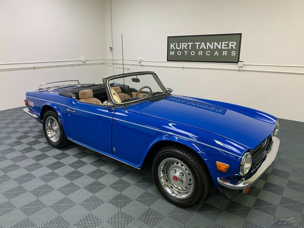 1976 Triumph TR-6 1976 TRIUMPH TR-6. 4-SPEED WITH FACTORY OVERDRIVE.