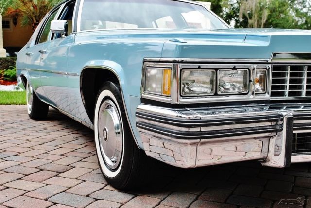 1977 Cadillac DeVille with Only 3046 hundred  Actual Miles  ot miss print
