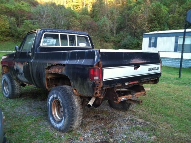 1977 Chevrolet Pickups 1977 4x4 chevy truck 4-wheel drive 400 Small Block Motor for sale: photos ...