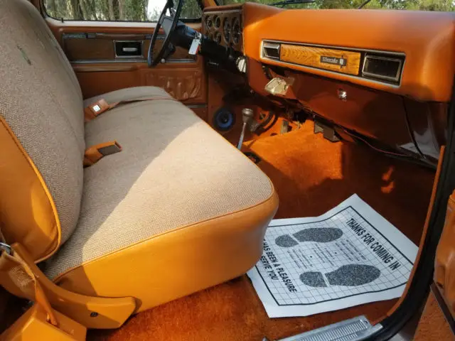 1977 chevy truck interior