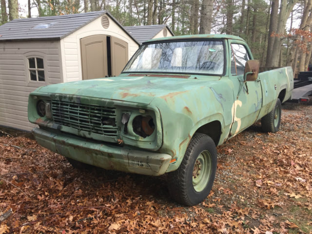 1977 Dodge Other Pickups M880 military 4x4 pickup project