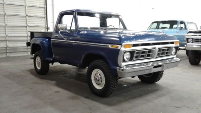 1977 Ford F150 Ranger 4x4 Flareside Snb Built 400 4 Speed Ps Pb