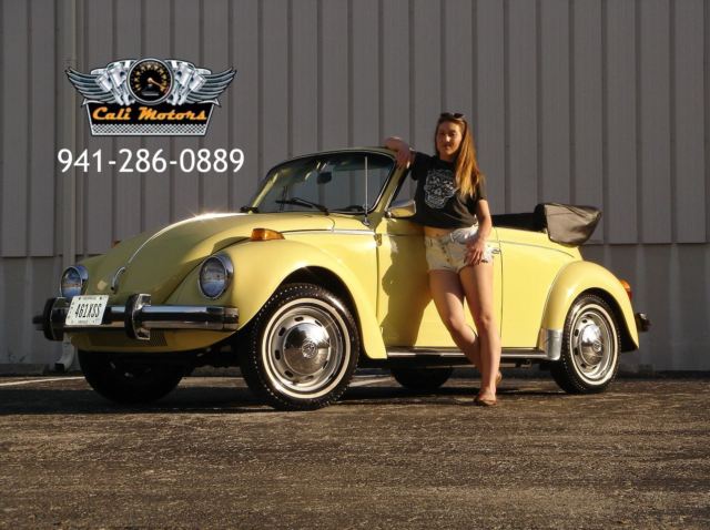 1977 Volkswagen Beetle - Classic SUPER BEETLE ACTUAL MILES EXCEPTIONALLY CLEAN